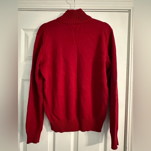 Men’s Polo RL - Red 2 button sweater - Size M - Picture 2 of 3